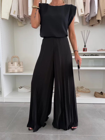 Maruja | Zweiteiler-Set mit Plisseehose