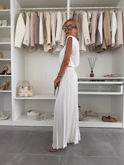Maruja | Zweiteiler-Set mit Plisseehose