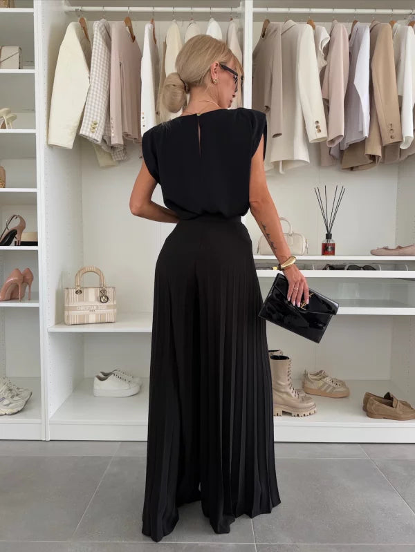 Maruja | Zweiteiler-Set mit Plisseehose