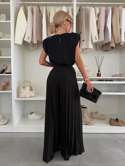 Maruja | Zweiteiler-Set mit Plisseehose