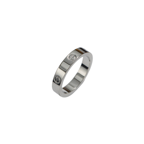 Lilly | Love Ring in 18K Gold Plated Edelstahl