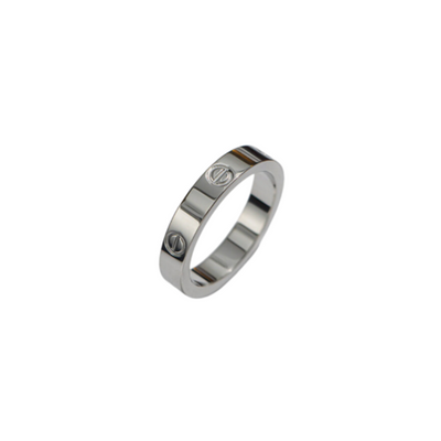 Lilly | Love Ring in 18K Gold Plated Edelstahl