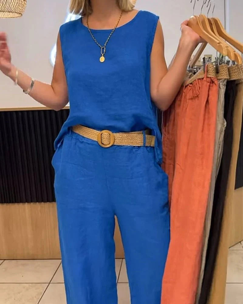 Soléa | Zweiteilige Boho-Set – Provence Stil
