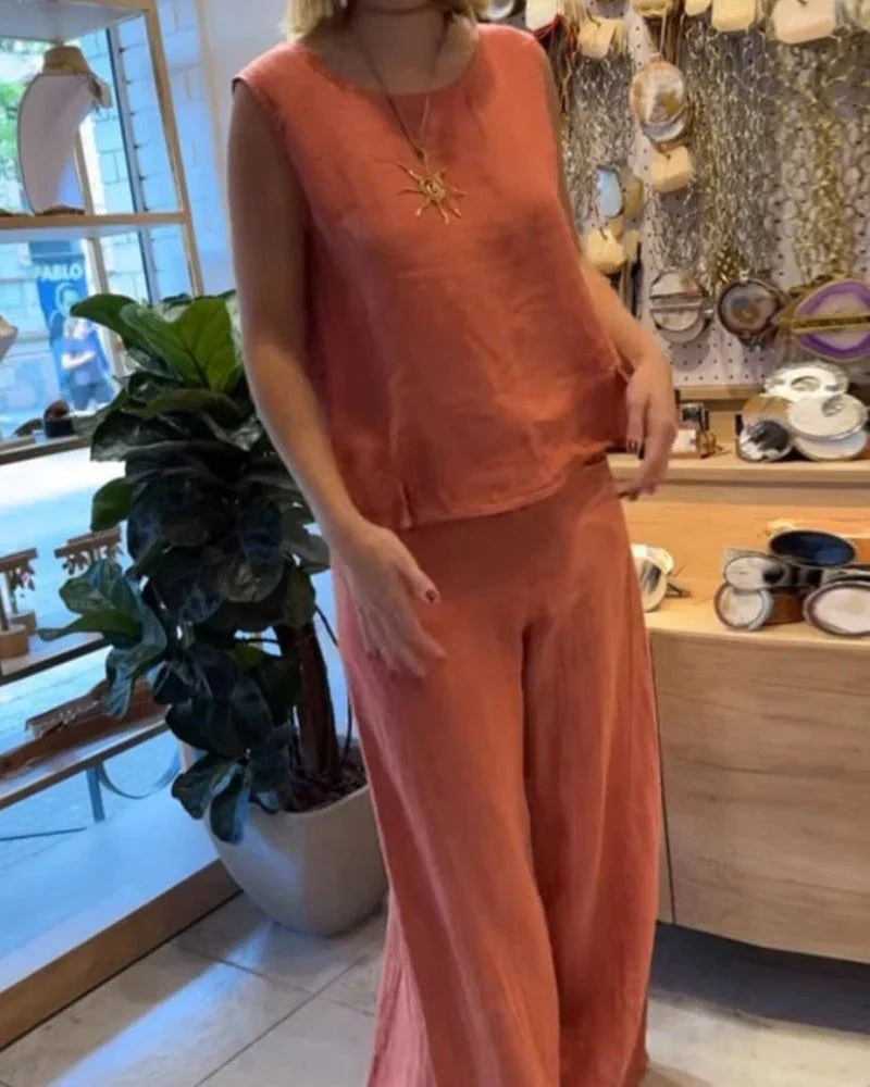 Soléa | Zweiteilige Boho-Set – Provence Stil