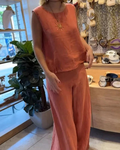 Soléa | Zweiteilige Boho-Set – Provence Stil