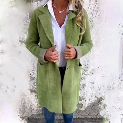 Claire | Klassischer Midilangen Mantel