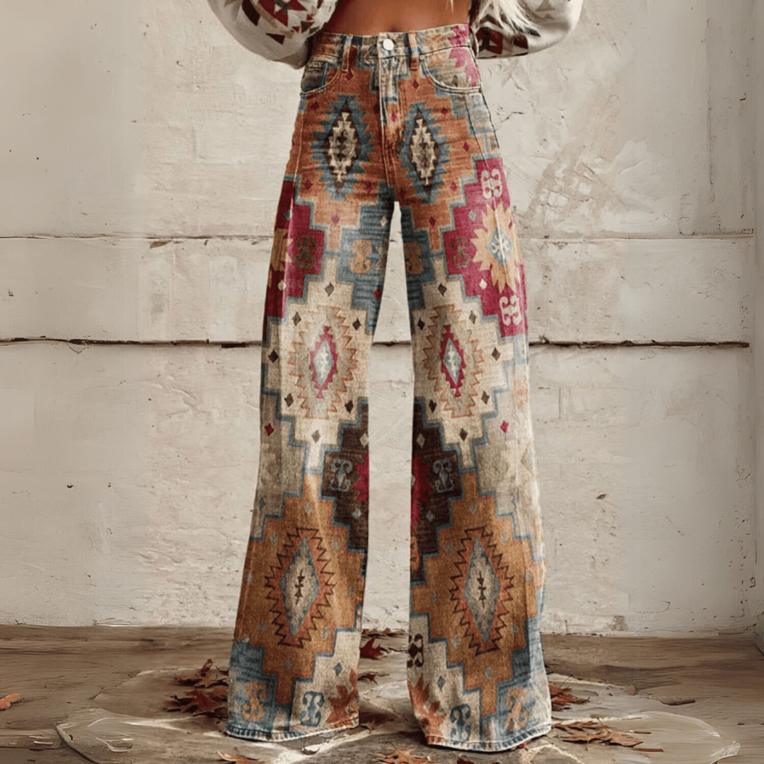 Boho | Vintage Wide-Leg Hose