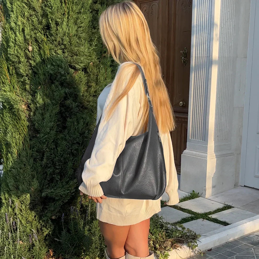 Ambern | Minimalistische Hobo-Tasche